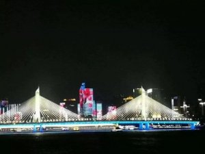 廣州珠江兩岸2017年亮化實景